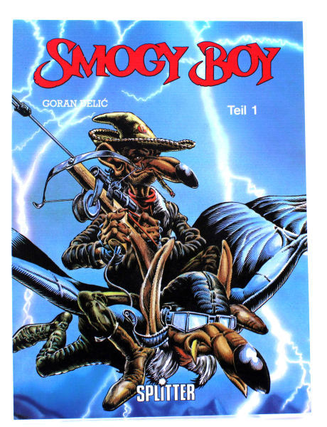 Smogy Boy Band 1 | Splitter Verlag 1989 Erstauflage | Af Goran Delic | hoppla-stuff.de